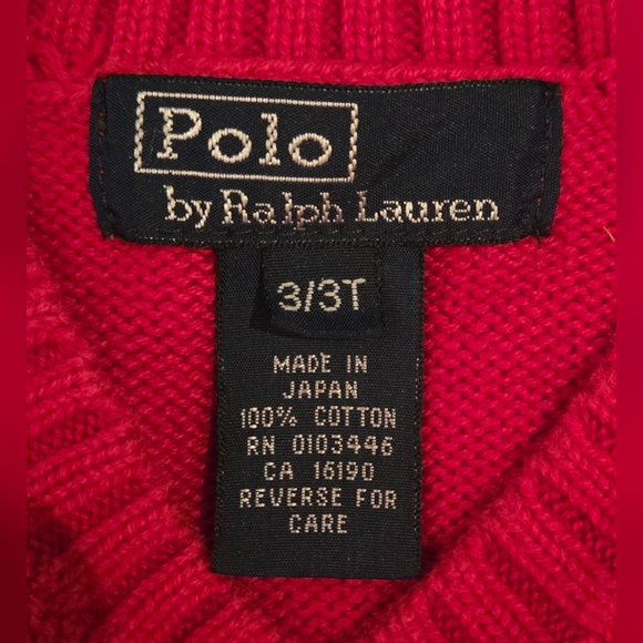 VEUC - Polo by Ralph Lauren Red Vest; Size 3/3T - A little kid must-have!! - Picture 3 of 7